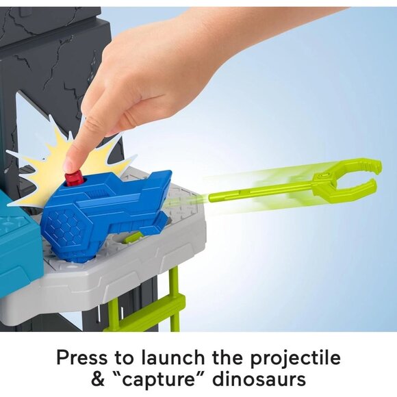 Fisher-Price Imaginext Jurassic World Scan & Glow Dino Playset | Lights & Sounds - Picture 3 of 6